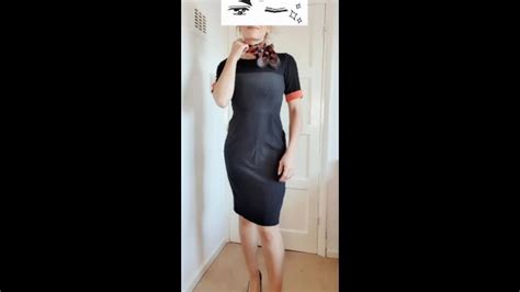 Blonde Busty Stewardess Strips Out Of Uniform Air Hostess Flight Attendant Lingerie Onlyfans