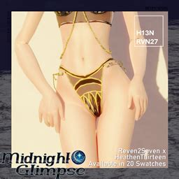 Elegant Celestial Gold Lace Lingerie Tanga Gallery The Sims 4 Create A Sim CurseForge