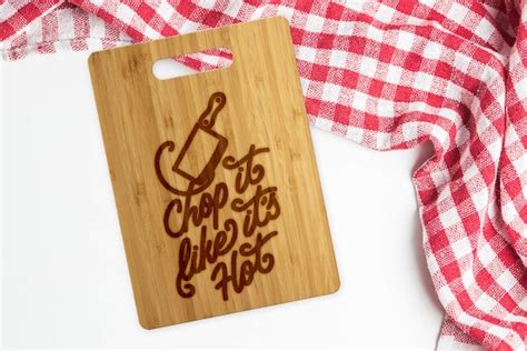 Chop It Like It S Hot Cutting Board Funny Gift Gift For Etsy