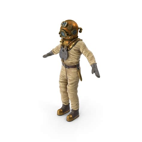 Old Scuba Diver Suit