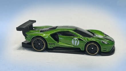 Hot Wheels Ford Gt Race Then And Now Htc Green