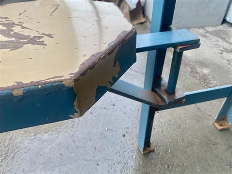 All-Welded Joint Steel American Vintage Industrial Prison Cell Desk