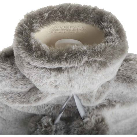 Wilko Faux Fur Hot Water Bottle Wilko