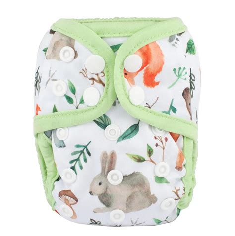 Многоразовый детский подгузник / памперс "Animals" NDC65 трусики на ...