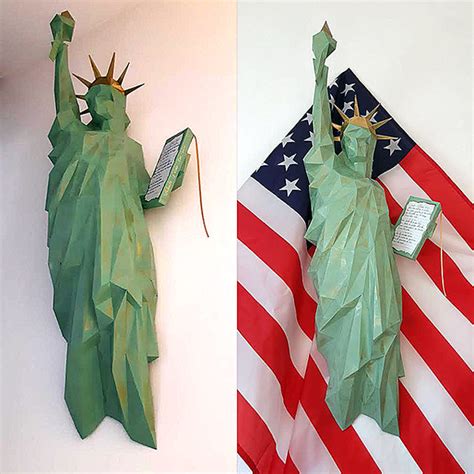 Statue De La Liberté Diy Papier Oui Are Makers