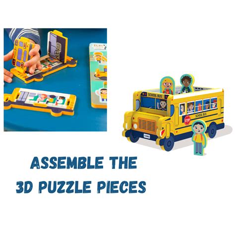 School Bus Play Puzzle – Growing Sound Play and Learn