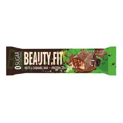 Протеиновый батончик Beauty Fit Кранч Protein Bar 25%, 60 г, Шоколадный ...