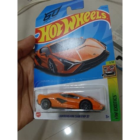Jual Hot Wheels Pagani Zonda R Lamborghini Sian Shopee Indonesia