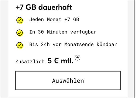 Fraenk Jetzt Dauerhaft 10GB 7GB Mehr Datenvolumen Telekom Handy Tarif