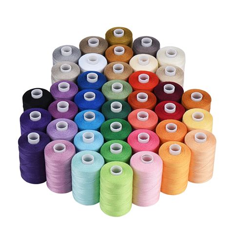 Kleuren Naaigaren Meter Naaimachine Draad Set S Voor