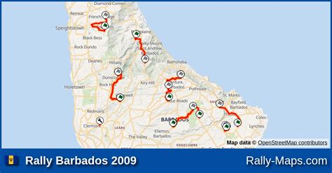 Maps Rally Barbados Rally Maps