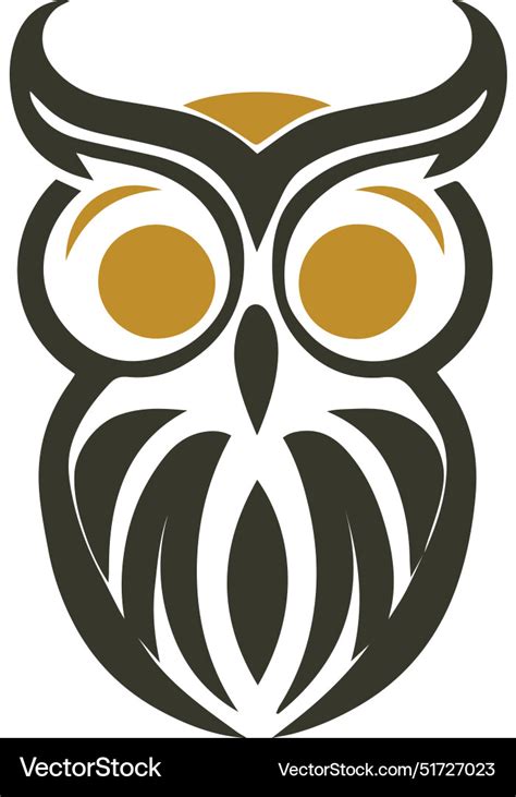 Owl logo Royalty Free Vector Image - VectorStock