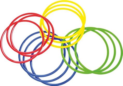 Plastic Multicolor Molded Flat Hoops, Size: 30 cm at Rs 200/piece in Meerut