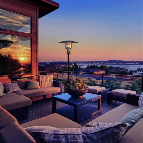 Sundara 92 H Henna Bronze Patio Heater Nexgrill