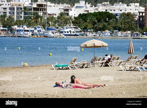 Woman Beach Ibiza Bikini High Resolution Stock Photography And Images Alamy