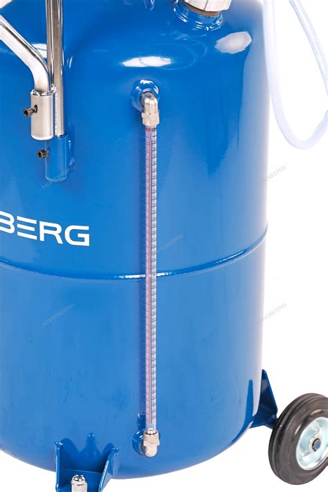 Установка для мойки деталей 50л с пневмо насосом и бочкой 65л NORDBERG ...