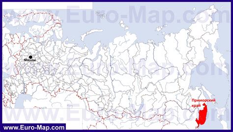 Карты Приморского края | Подробная карта Приморского края с городами ...