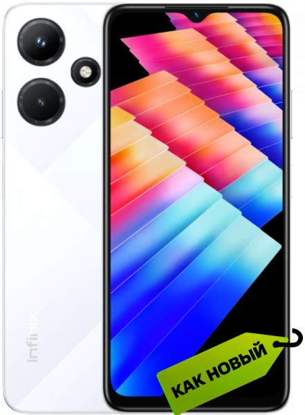 Смартфон Infinix HOT 30i 8 128 Гб Белый Как новый купить по цене 5 302 рубля в интернет