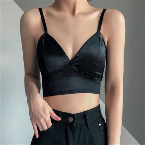 Jual Lingerie Master B Tanktop Crop Sext Atasan Pakaian Dalam Wanita Polos Import