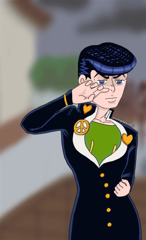 Fanart Part 4 Josuke Doing Part 8 Josukes Pose Rstardustcrusaders