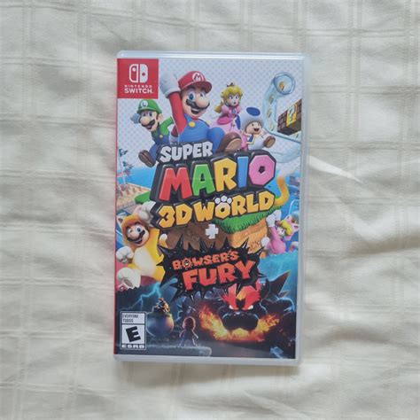 Super Mario 3d World Nintendo Switch Video Gaming Video Games