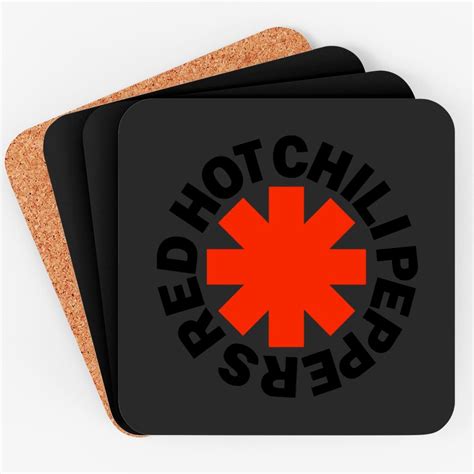 Red Hot Chili Peppers Anthony Kiedis Flea Coaster Coasters Sold By ITWAZCOOL STUDIO SKU 947782
