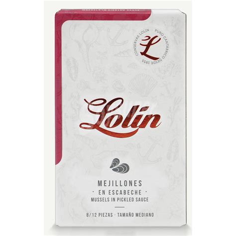 Lolín Mejillones en escabeche sin gluten y sin lactosa 70 g