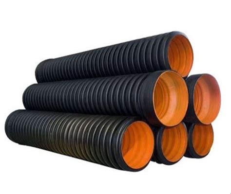 HDPE Black DWC Sewerage And Drainage Pipe 250MM 6 M At Rs 1090 Meter