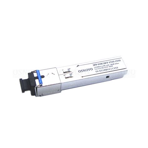 Оптический SFP модуль OSNOVO SFP-S1SC18-F-1310-1550 купить недорого