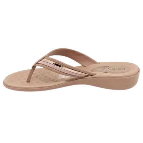 Tamanco Beira Rio Comfort Salto Baixo Feminino Nude Bege