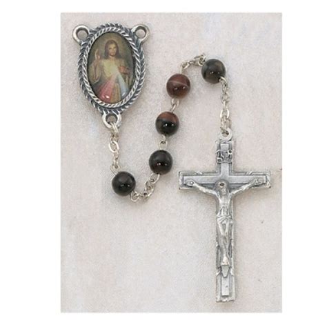 26mm Our Lady Divine Mercy Rosary Center Pack Of 3 Trinity Church