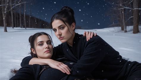 Blue Eyes Laying Hair Bun Furry AI Porn