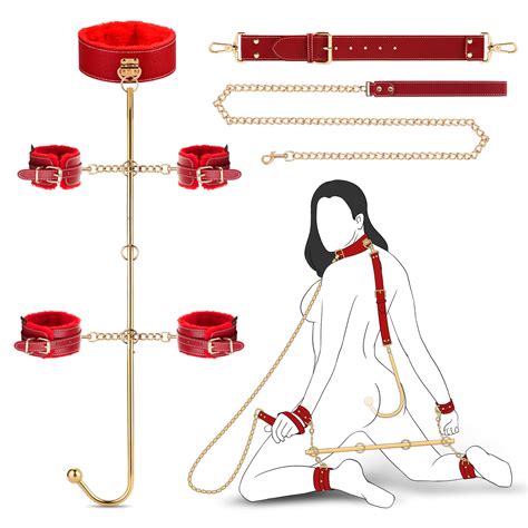 Amazon Anal Hook BDSM Sex Bondage UTIMI Bed Restraint Kit With Adjustable Handcuffs