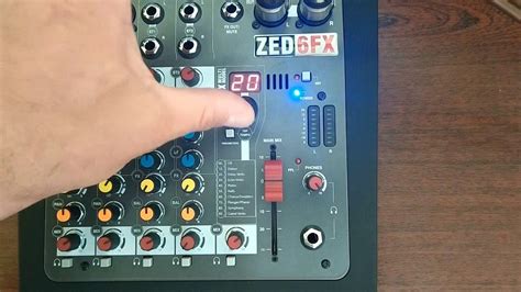 Allen Heath ZED-6FX Обзор ефектів. Ален хит - YouTube