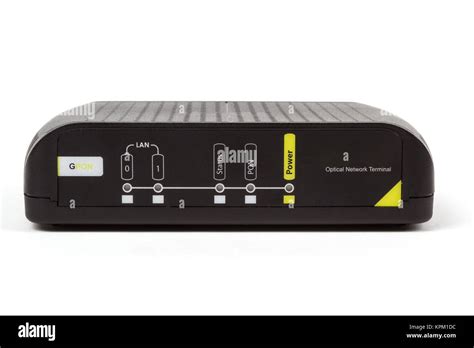 ONT - optical network terminal Stock Photo - Alamy