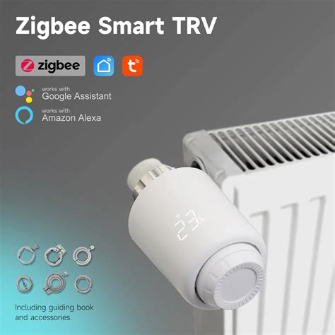 Zigbee Gateway Termosztatikus Radiátor Szelep Működtető Intelligens ...