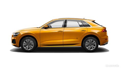 Audi Q8 Navarra Blue Metallic Colour Carwale