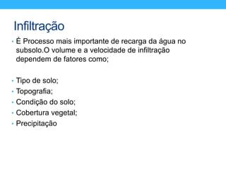 Água no subsolo | PPTX