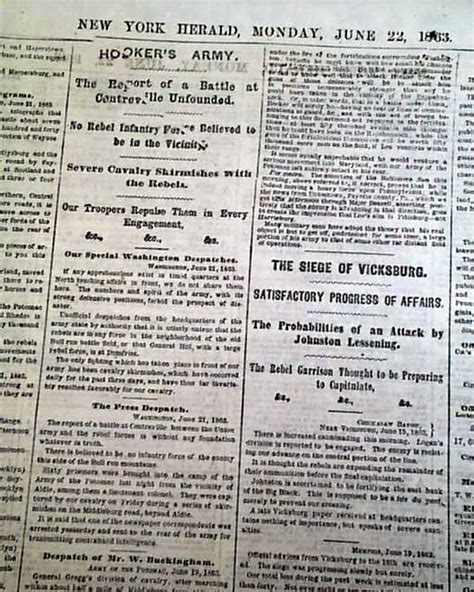 Battle Of Winchester With A Large Map Rarenewspapers