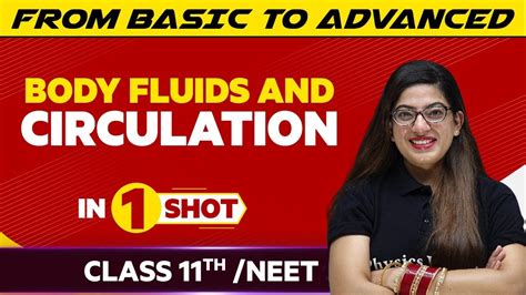 Body Fluids And Circulation In One Shot Jee Neet Class Th Boards