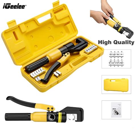 Igeelee Hydraulic Crimping Tool Hydraulic Crimping Plier Hydraulic