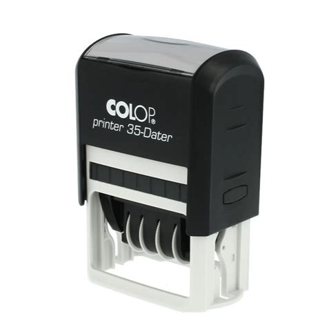 Купить Датер+штамп Printer 35 Dater D04 анг.(сн/сн-кр) Colop 30*50 мм ...