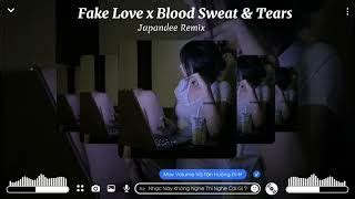 Fake Love x Blood Sweat Tears Japandee Remix Nhạc Hot Tik Tok 2023 Mihawk Music Chords