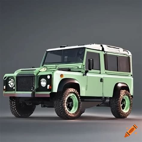 Landrover defender on Craiyon