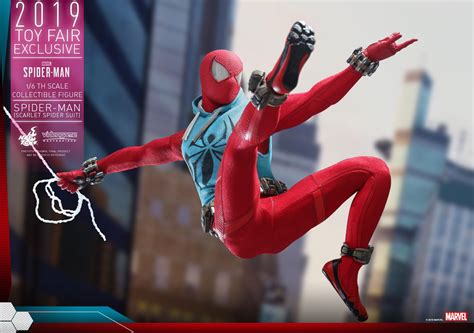 Hot Toys VGM 34 Marvels Spider Man Scarlet Spider Suit Hot Toys Complete Checklist