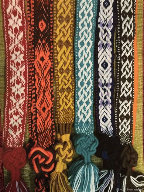 Пояс тканый в интернет-магазине на Ярмарке Мастеров | Пояса и тесемки ...