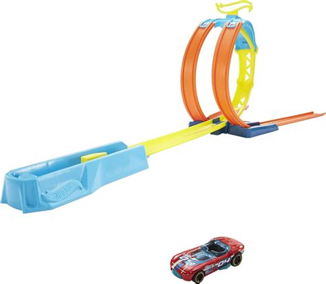 Hot Wheels Track Builder Unlimited Split Loop Pack Loop With Exit Options Connects To Other