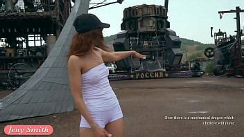 Superbe Orteil De Chameau Et Gros Cul En Costume Blanc Moulant De Jeny Smith XVIDEOS