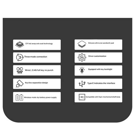 For Key Hot Swappable Mechanical Keyboard With Red Switch Kit G Wired Mode Gaming