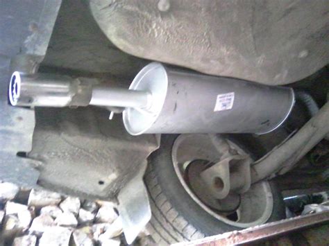 Выхлоп 2 — Lada 21120, 1,5 л, 2001 года | тюнинг | DRIVE2